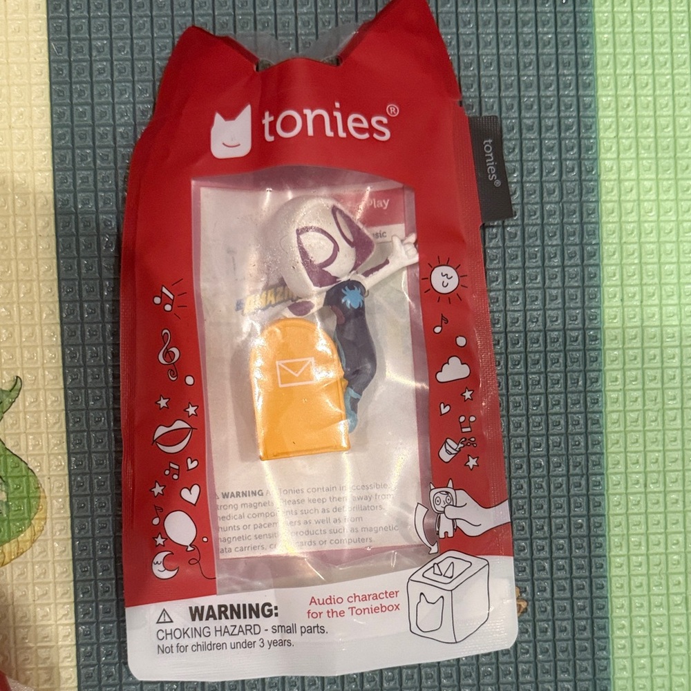 Tonies Spider Character Audio Toy - Red and Yellow